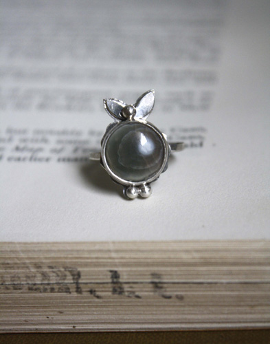 Calliope, ocean jasper sterling silver ring