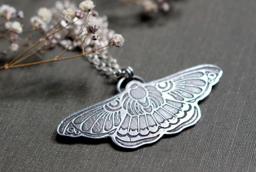 Night Butterfly Necklace
