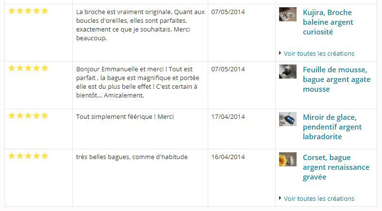 emmanuelleguyon shopping reviews